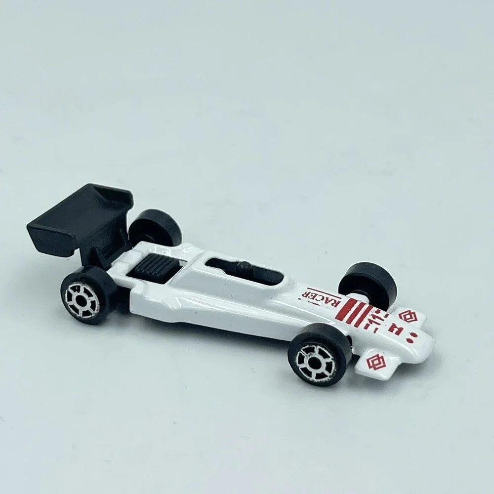 Vintage Race Toys Metal White Race Car NO.11